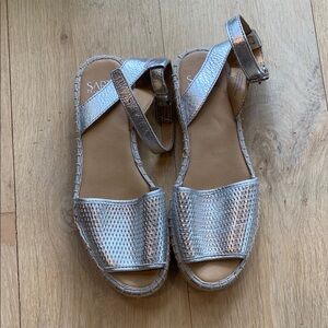 Women's Silver Sandals